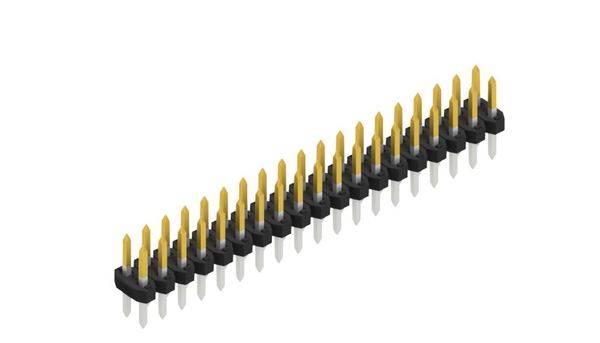 Fischer Elektronik Stiftleiste (Standard) Anzahl Reihen: 2 SLY208138S 10St.