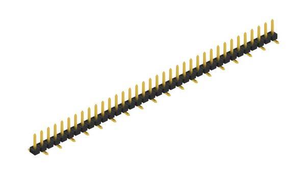 Fischer Elektronik Stiftleiste (Standard) Anzahl Reihen: 1 SLLP5SMD05136G 10St.
