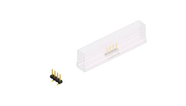 Fischer Elektronik Stiftleiste (Standard) Anzahl Reihen: 1 SLLP5SMD0514GSM 10St.