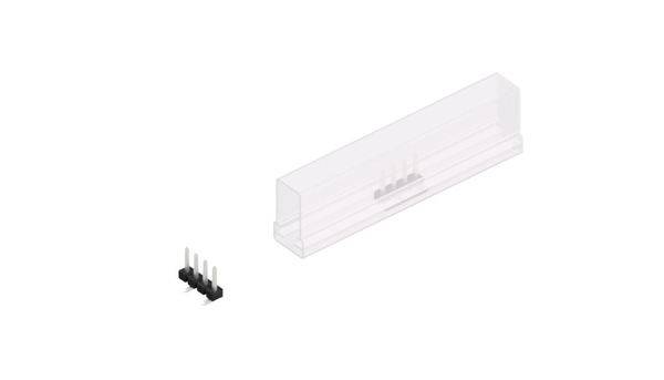 Fischer Elektronik Stiftleiste (Standard) Anzahl Reihen: 1 10059066 10St.