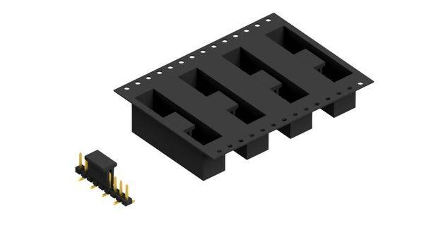 Fischer Elektronik Stiftleiste (Standard) Anzahl Reihen: 1 SLLP5SMD0519GBTR 250St.
