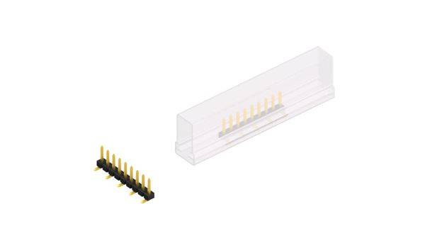 Fischer Elektronik Stiftleiste (Standard) Anzahl Reihen: 1 SLLP5SMD0519GSM 10St.