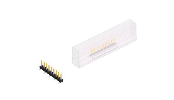Fischer Elektronik Stiftleiste (Standard) Anzahl Reihen: 1 SLLP5SMD0519SSM 10St.
