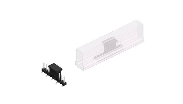 Fischer Elektronik Stiftleiste (Standard) Anzahl Reihen: 1 SLLP5SMD0519ZBSM 10St.