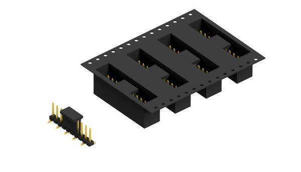 Fischer Elektronik Stiftleiste (Standard) Anzahl Reihen: 1 SLLP5SMD06610GBTR 250St.