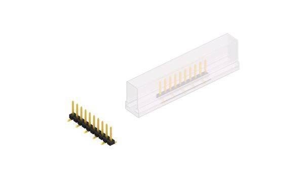 Fischer Elektronik Stiftleiste (Standard) Anzahl Reihen: 1 SLLP5SMD06610GSM 10St.