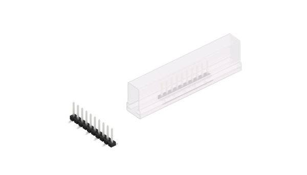Fischer Elektronik Stiftleiste (Standard) Anzahl Reihen: 1 SLLP5SMD06610ZSM 10St.