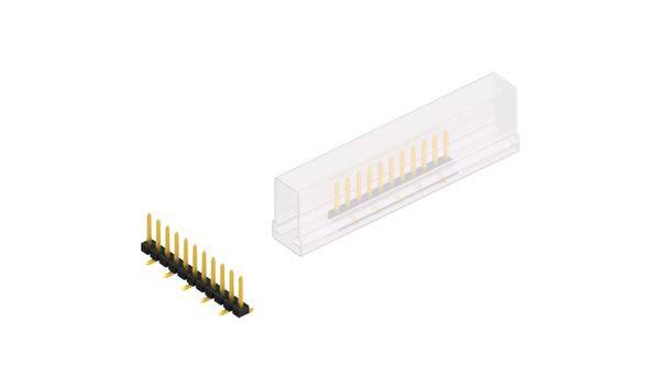 Fischer Elektronik Stiftleiste (Standard) Anzahl Reihen: 1 SLLP5SMD06611GSM 10St.
