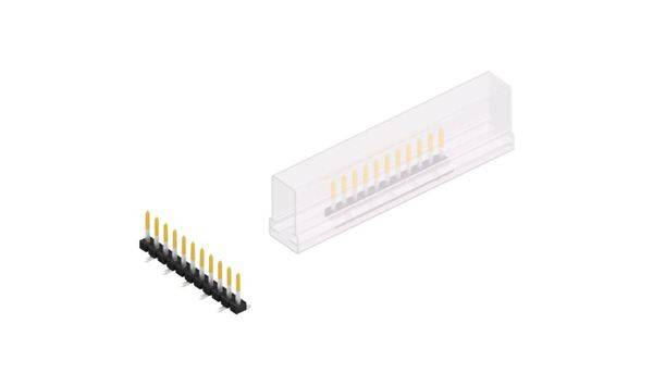 Fischer Elektronik Stiftleiste (Standard) Anzahl Reihen: 1 10168787 10St.