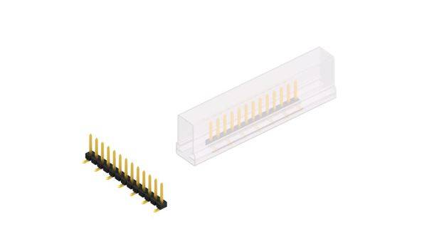 Fischer Elektronik Stiftleiste (Standard) Anzahl Reihen: 1 SLLP5SMD06613GSM 10St.