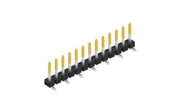 Fischer Elektronik Stiftleiste (Standard) Anzahl Reihen: 1 SLLP5SMD06613S 10St.