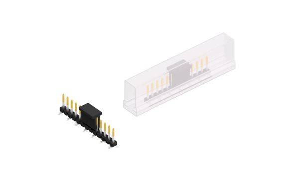 Fischer Elektronik Stiftleiste (Standard) Anzahl Reihen: 1 SLLP5SMD06613SBSM 10St.