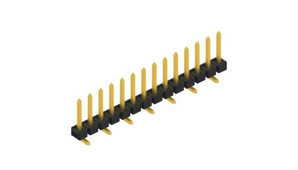 Fischer Elektronik Stiftleiste (Standard) Anzahl Reihen: 1 10156075 10St.