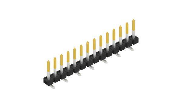 Fischer Elektronik Stiftleiste (Standard) Anzahl Reihen: 1 SLLP5SMD06614S 10St.