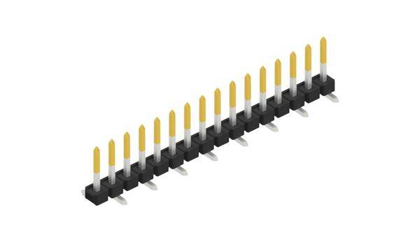 Fischer Elektronik Stiftleiste (Standard) Anzahl Reihen: 1 SLLP5SMD06616S 10St.