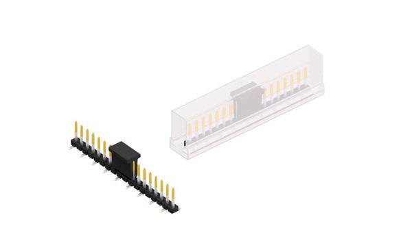 Fischer Elektronik Stiftleiste (Standard) Anzahl Reihen: 1 SLLP5SMD06618SBSM 10St.