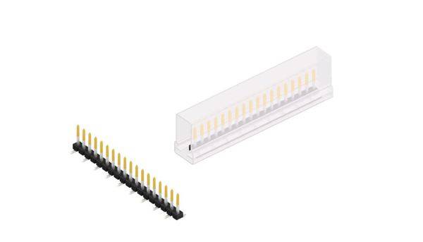 Fischer Elektronik Stiftleiste (Standard) Anzahl Reihen: 1 SLLP5SMD06618SSM 10St.