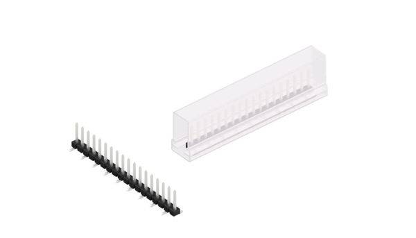 Fischer Elektronik Stiftleiste (Standard) Anzahl Reihen: 1 SLLP5SMD06618ZSM 10St.