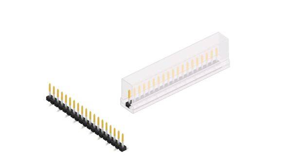Fischer Elektronik Stiftleiste (Standard) Anzahl Reihen: 1 SLLP5SMD06619SSM 10St.