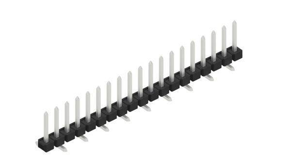 Fischer Elektronik Stiftleiste (Standard) Anzahl Reihen: 1 SLLP5SMD06619Z 10St.