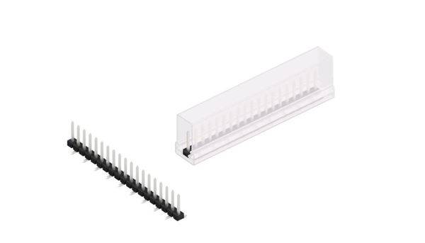 Fischer Elektronik Stiftleiste (Standard) Anzahl Reihen: 1 SLLP5SMD06619ZSM 10St.