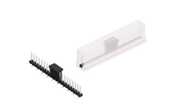 Fischer Elektronik Stiftleiste (Standard) Anzahl Reihen: 1 10059149 10St.