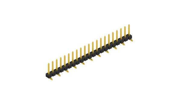 Fischer Elektronik Stiftleiste (Standard) Anzahl Reihen: 1 SLLP5SMD06621G 10St.