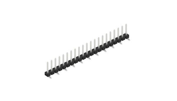 Fischer Elektronik Stiftleiste (Standard) Anzahl Reihen: 1 SLLP5SMD06621Z 10St.