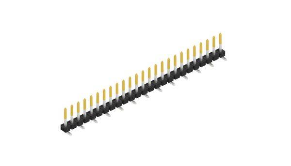 Fischer Elektronik Stiftleiste (Standard) Anzahl Reihen: 1 SLLP5SMD06625S 10St.