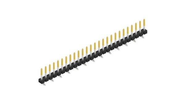 Fischer Elektronik Stiftleiste (Standard) Anzahl Reihen: 1 SLLP5SMD06626S 10St.