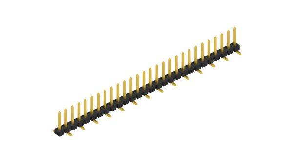 Fischer Elektronik Stiftleiste (Standard) Anzahl Reihen: 1 SLLP5SMD06628G 10St.