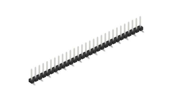 Fischer Elektronik Stiftleiste (Standard) Anzahl Reihen: 1 SLLP5SMD06629Z 10St.