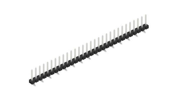 Fischer Elektronik Stiftleiste (Standard) Anzahl Reihen: 1 SLLP5SMD06630Z 10St.