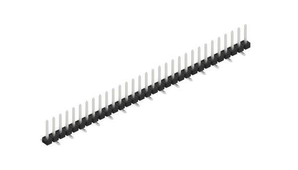 Fischer Elektronik Stiftleiste (Standard) Anzahl Reihen: 1 SLLP5SMD06631Z 10St.