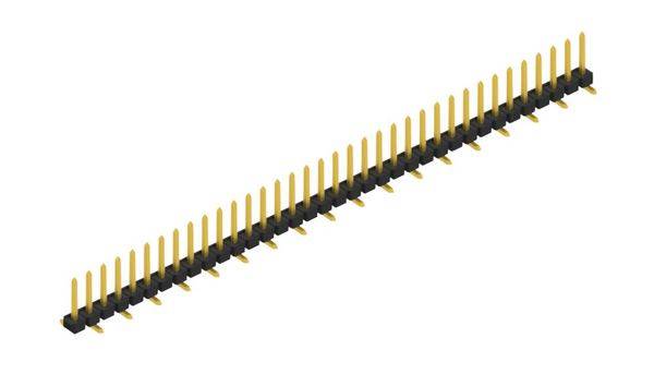 Fischer Elektronik Stiftleiste (Standard) Anzahl Reihen: 1 SLLP5SMD06636G 10St.