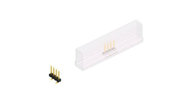 Fischer Elektronik Stiftleiste (Standard) Anzahl Reihen: 1 SLLP5SMD0664GSM 10St.