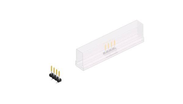 Fischer Elektronik Stiftleiste (Standard) Anzahl Reihen: 1 SLLP5SMD0664SSM 10St.