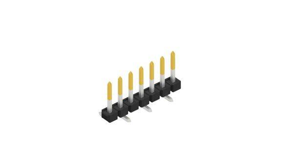Fischer Elektronik Stiftleiste (Standard) Anzahl Reihen: 1 SLLP5SMD0667S 10St.