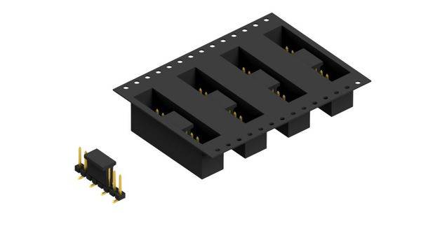 Fischer Elektronik Stiftleiste (Standard) Anzahl Reihen: 1 SLLP5SMD0668GBTR 250St.