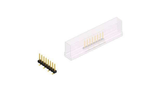 Fischer Elektronik Stiftleiste (Standard) Anzahl Reihen: 1 SLLP5SMD0668GSM 10St.
