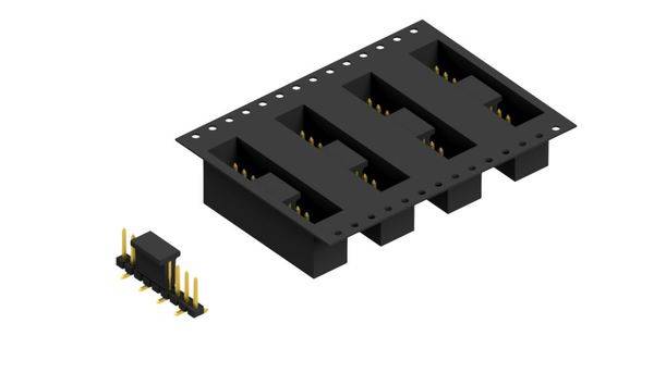Fischer Elektronik Stiftleiste (Standard) Anzahl Reihen: 1 SLLP5SMD0669GBTR 250St.