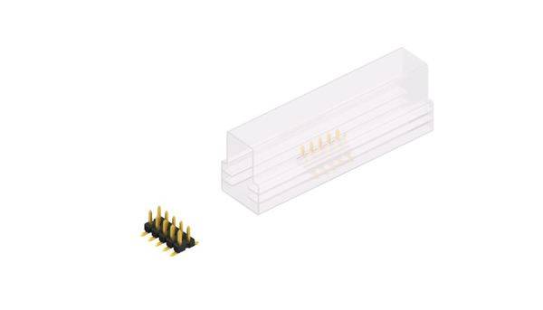 Fischer Elektronik Stiftleiste (Standard) Anzahl Reihen: 2 SLLP6SMD03810GSM 10St.