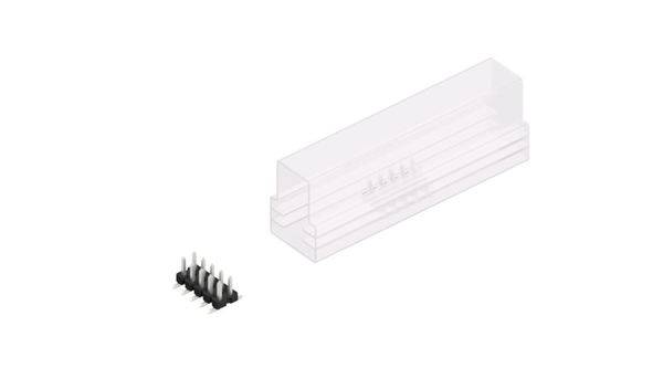 Fischer Elektronik Stiftleiste (Standard) Anzahl Reihen: 2 SLLP6SMD03810ZSM 10St.
