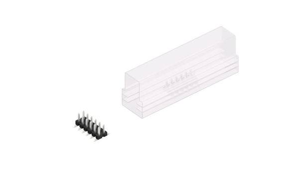 Fischer Elektronik Stiftleiste (Standard) Anzahl Reihen: 2 SLLP6SMD03812ZSM 10St.
