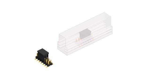 Fischer Elektronik Stiftleiste (Standard) Anzahl Reihen: 2 SLLP6SMD03814GBSM 10St.