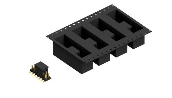 Fischer Elektronik Stiftleiste (Standard) Anzahl Reihen: 2 SLLP6SMD03814GBTR 250St.