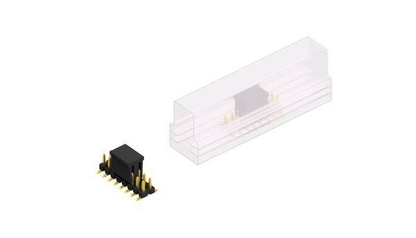 Fischer Elektronik Stiftleiste (Standard) Anzahl Reihen: 2 SLLP6SMD03816GBSM 10St.
