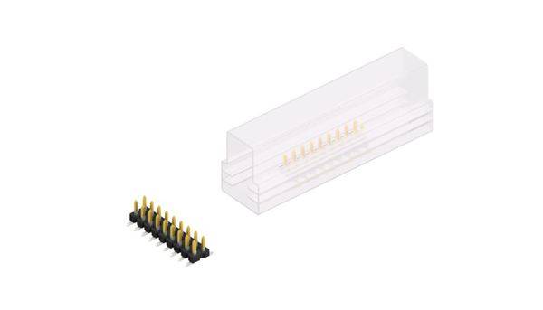 Fischer Elektronik Stiftleiste (Standard) Anzahl Reihen: 2 SLLP6SMD03818SSM 10St.