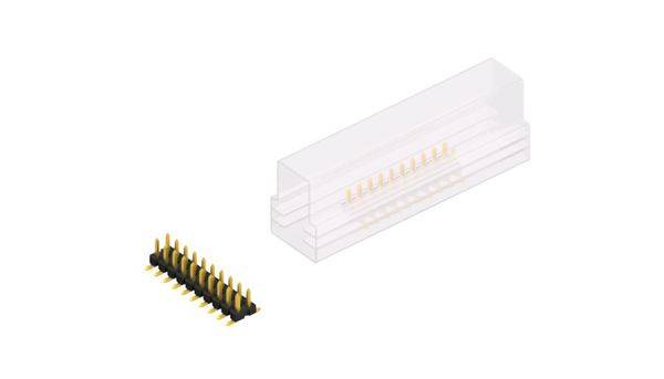 Fischer Elektronik Stiftleiste (Standard) Anzahl Reihen: 2 SLLP6SMD03820GSM 10St.