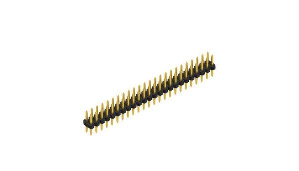 Fischer Elektronik Stiftleiste (Standard) Anzahl Reihen: 2 10062376 10St.